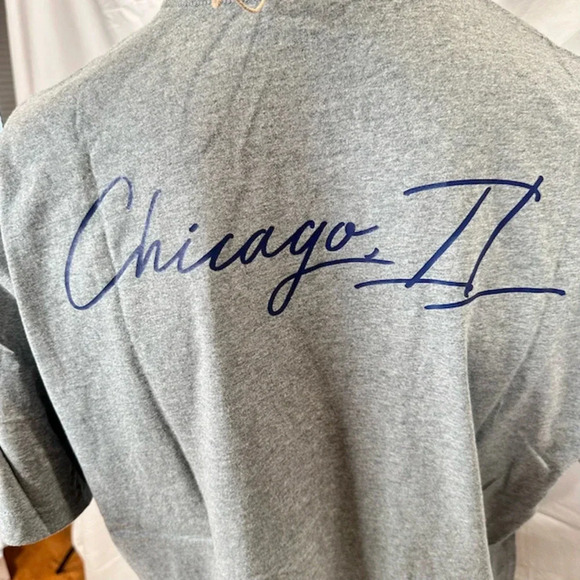 Mitchell & Ness City Collection SS Tee Chicago White Sox Gray Heather Size Large - Picture 12 of 12